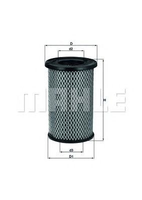 Воздушный фильтр KNECHT LX 2968