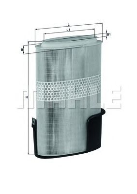 Воздушный фильтр KNECHT LX 1009/6