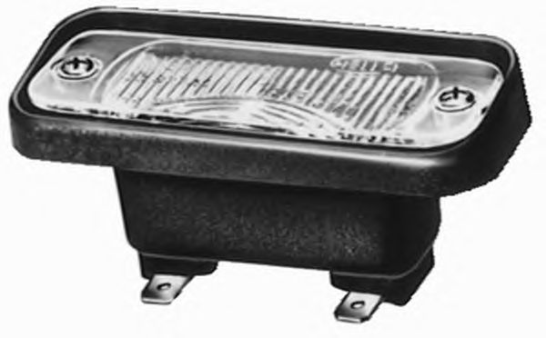 Ліхтар освітлення номерного знака HELLA 2KA 005 049-011