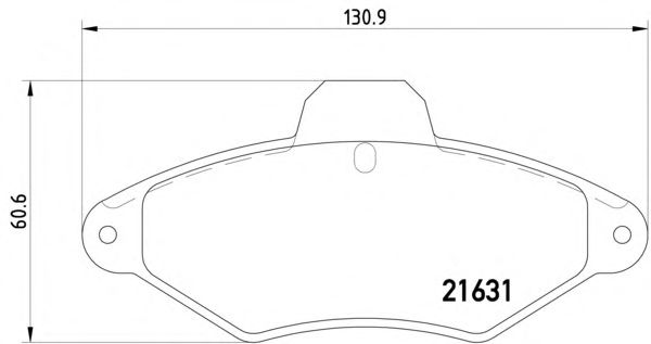 Тормозные колодки TEXTAR 2163102