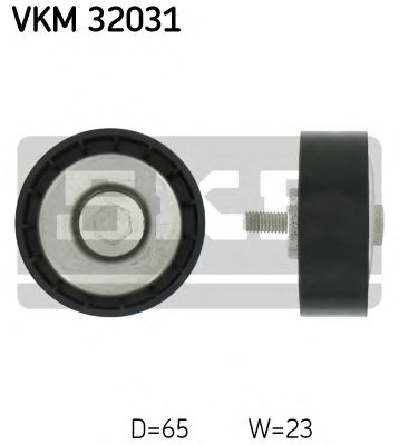 Направляющий / паразитный ролик  поликлинового ремня SKF VKM 32031