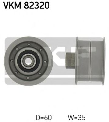 Направляющий / паразитный ролик ремня ГРМ SKF VKM 82320
