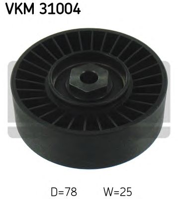 Натяжной ролик поликлинового ремня SKF VKM 31004