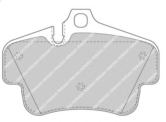 Тормозные колодки FERODO FDB4329
