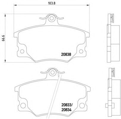 Тормозные колодки HELLA 8DB 355 005-961