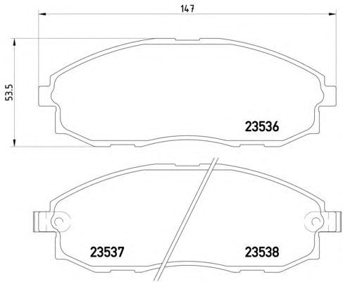 Тормозные колодки HELLA 8DB 355 009-381