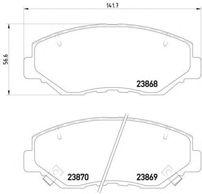 Гальмівні колодки HELLA 8DB 355 010-231