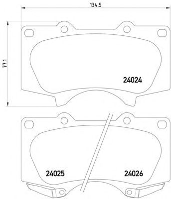 Тормозные колодки HELLA 8DB 355 014-121
