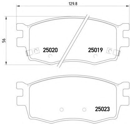 Гальмівні колодки HELLA 8DB 355 014-921