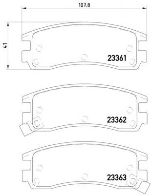 Тормозные колодки HELLA 8DB 355 016-961