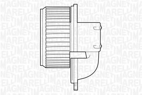 Вентилятор отопителя MAGNETI MARELLI 069412522010