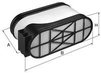 Воздушный фильтр MANN-FILTER CP 25 150