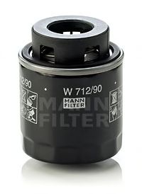 Фильтр масляный Mann W 712/90