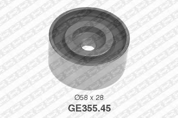 Направляющий / паразитный ролик ремня ГРМ SNR GE355.45
