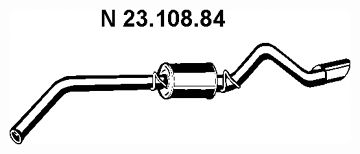 Глушитель EBERSPACHER 23.108.84