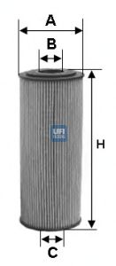 Масляний фільтр UFI 25.099.00