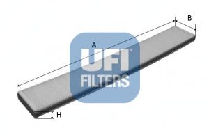 Фильтр салона UFI 53.158.00