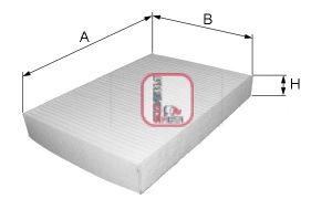 Фильтр салона SOFIMA S 3017 C