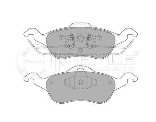 Тормозные колодки MEYLE 025 231 5419