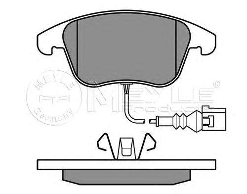 Тормозные колодки MEYLE 025 243 3219/W