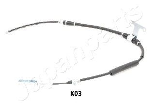 Трос ручника JAPANPARTS BC-K03