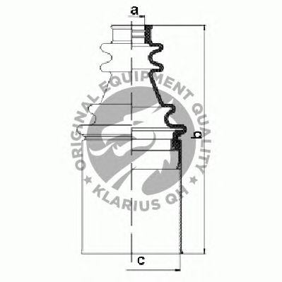 Комплект пыльника ШРУСа QH International QJB1127