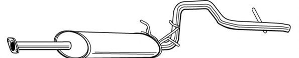 Глушитель WALKER 22271