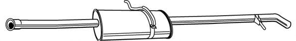 Глушитель WALKER 23123