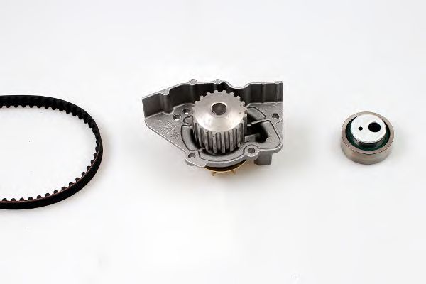 Помпа + комплект ГРМ HEPU PK08363