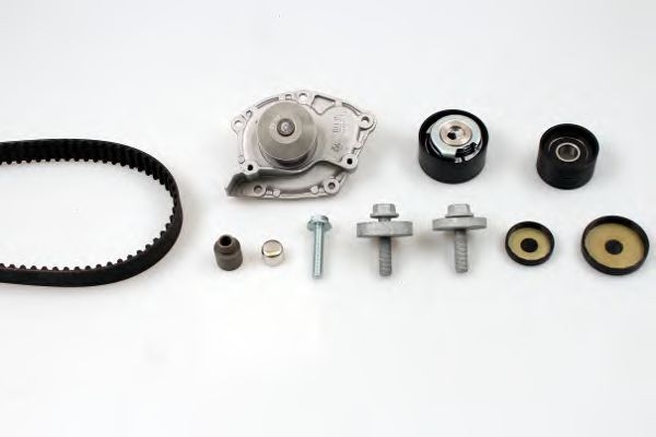 Помпа + комплект ГРМ HEPU PK09550