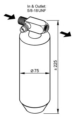 Осушувач кондиціонера NRF 33079