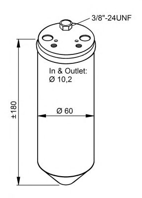 Осушитель кондиционера NRF 33319