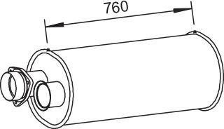 Глушник DINEX 80460