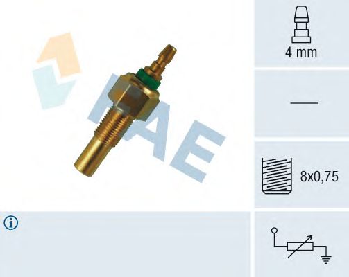 Датчик температуры охлаждающей  жидкости FAE 32170