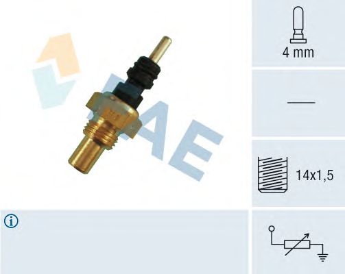 Датчик температуры охлаждающей  жидкости FAE 32250