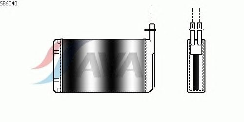 Радіатор опалення AVA QUALITY COOLING SB6040