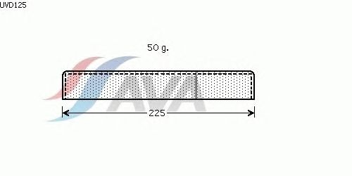 Осушитель кондиционера AVA QUALITY COOLING UVD125