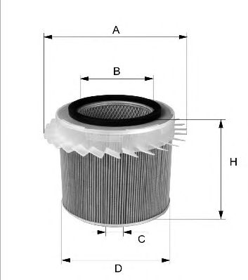 Воздушный фильтр FILTRON AM468/5