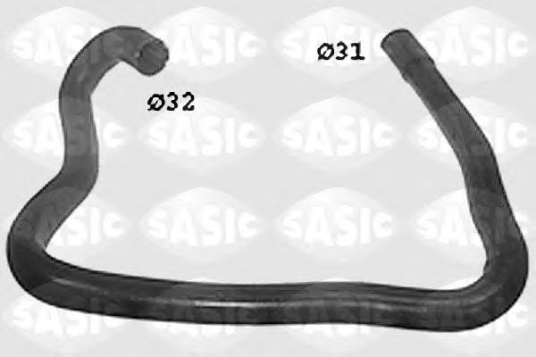 Шланг радиатора SASIC SWH0421
