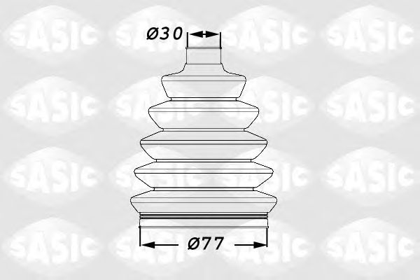 Комплект пыльника ШРУСа SASIC 1900009