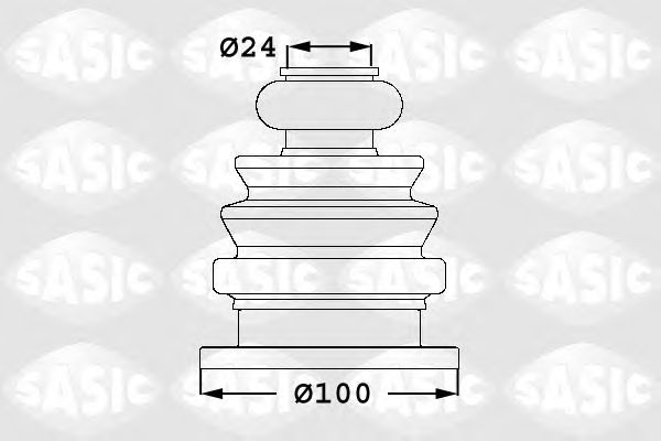 Комплект пильника ШРКШ SASIC 1906022
