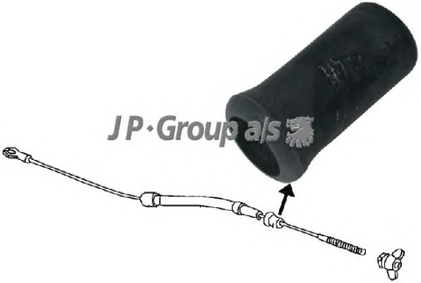 Трос сцепления JP GROUP 8170250602