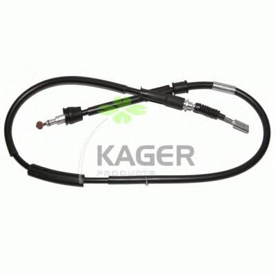 Трос ручника KAGER 19-6133