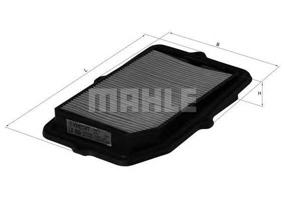Воздушный фильтр MAHLE LX 850