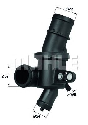 Термостат MAHLE ORIGINAL TH 4 80