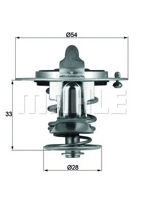 Термостат MAHLE ORIGINAL TX 72 82