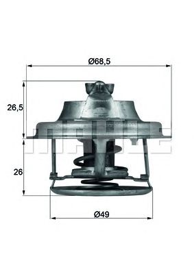 Термостат MAHLE ORIGINAL TX 102 82D