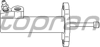 Рабочий цилиндр сцепления TOPRAN 103 533