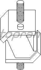 Подушки КПП TOPRAN 500 010