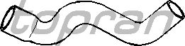 Шланг радиатора TOPRAN 721 448